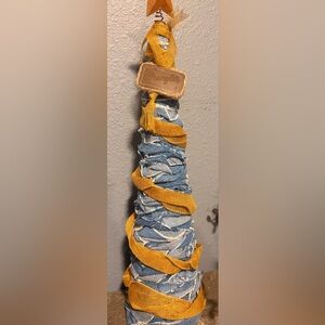 Handmade Wrangler Jeans Christmas Tree